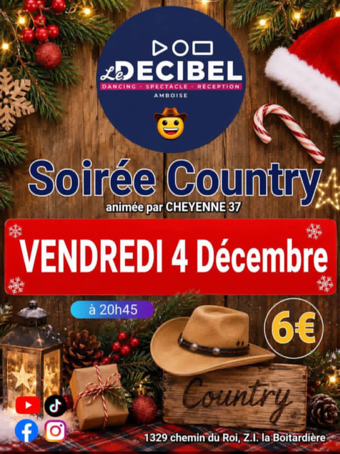 Affiche : Bal country