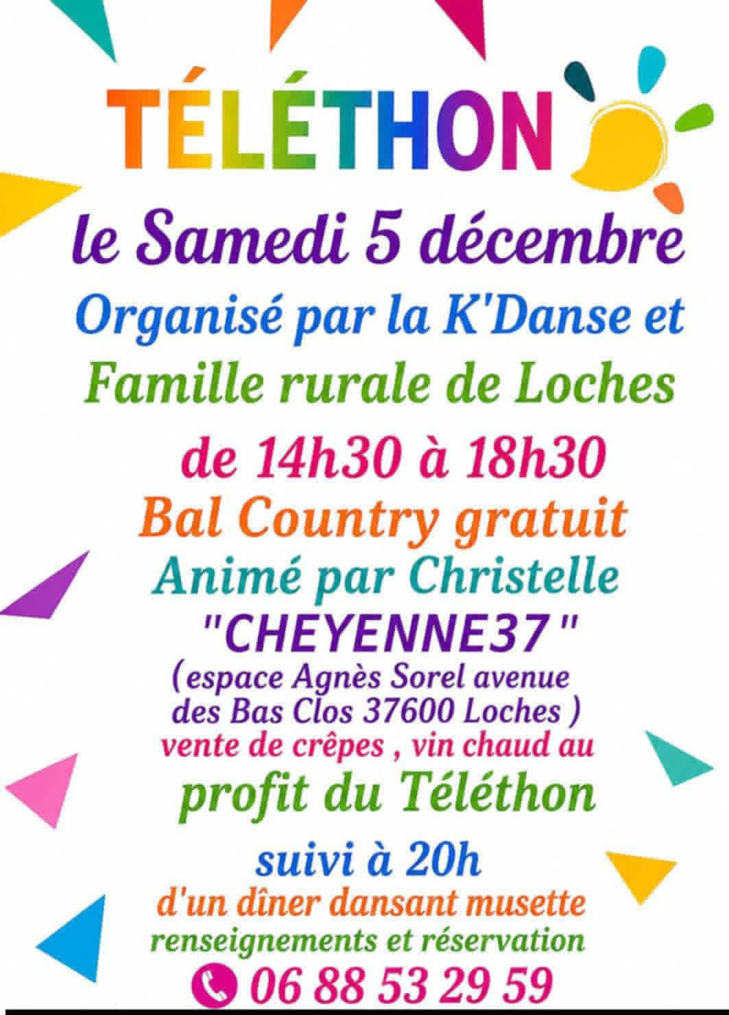 Affiche : Bal country