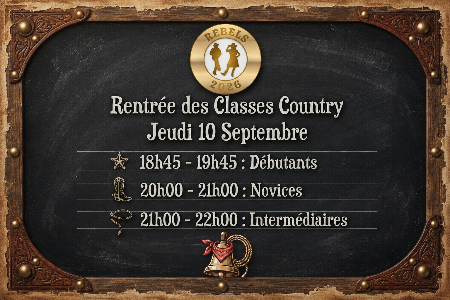 Illustration : Reprise des cours jeudi 10 septembre 2026
