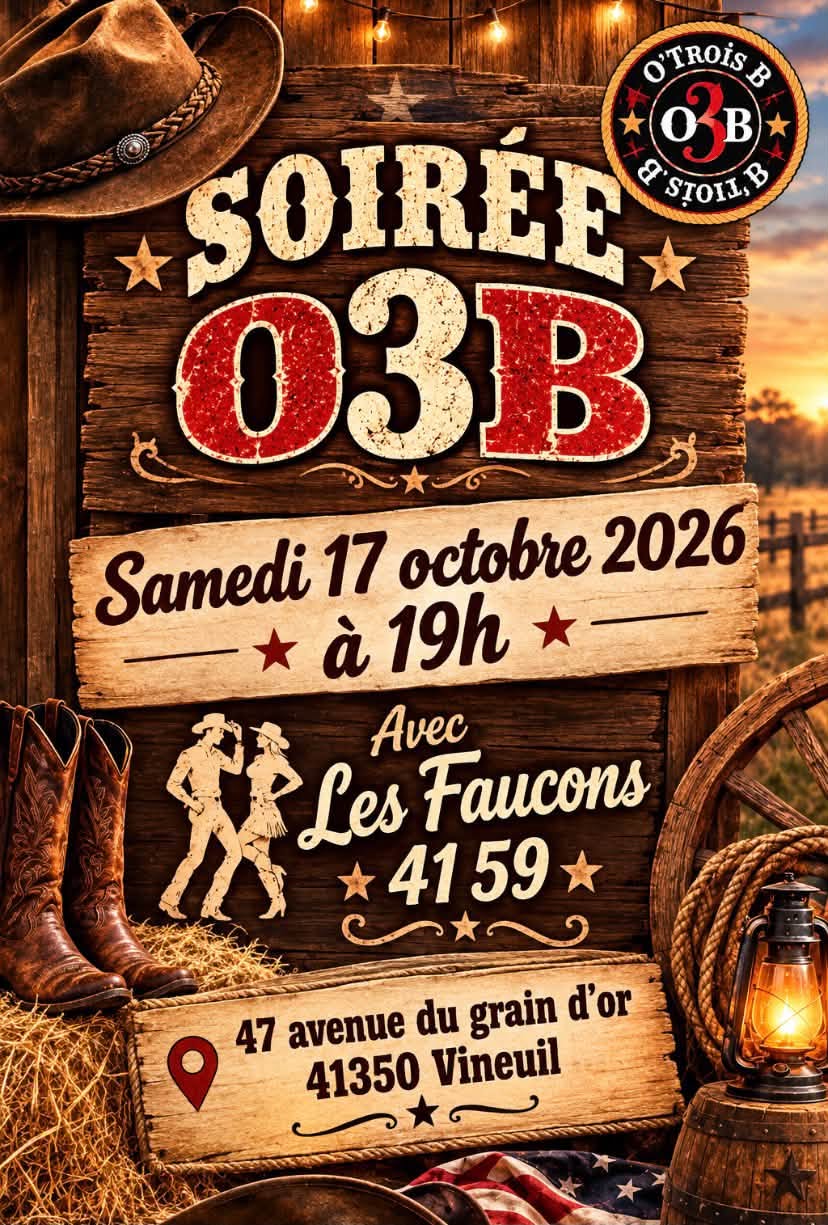 Affiche : Bal country